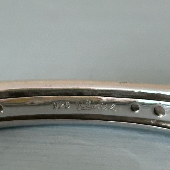 BELLE ETOILE PARROT 🦜 BANGLE BRACELET 925 STERLING SILVER EUC FINAL PRICE💥 - Picture 6 of 10